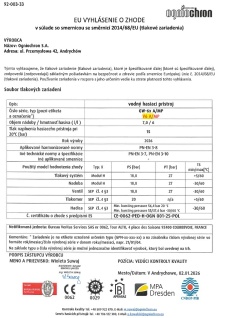 Prohlášení o shodě